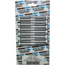 M-Eight Juego de pernos — Cromo, Plateado