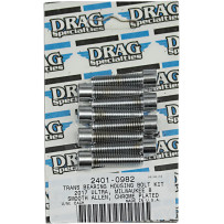 M-Eight Juego de pernos — Cromo, carcasa de cojinete de transmisión