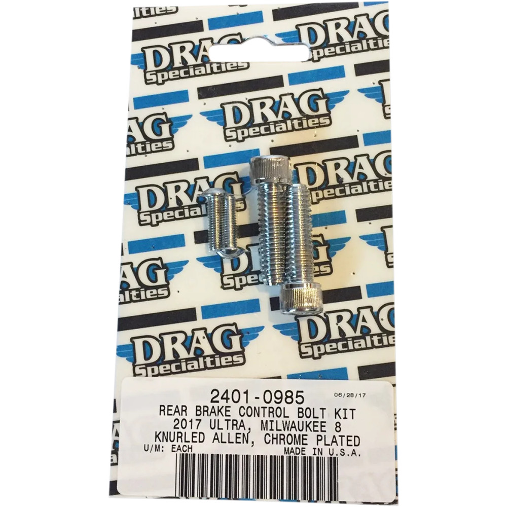 Kit de pernos M-Eight — Cromo, Plata