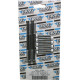 Juego de pernos M-Eight — primario exterior, cromo