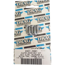 Kit de pernos M-Eight — Tapa de embrague, cromado