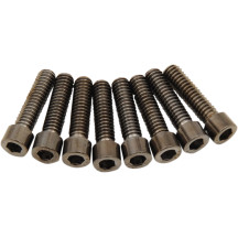 Kit de pernos M-Eight — Negro, cromado