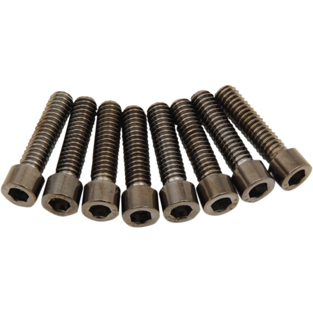 Kit de pernos M-Eight — Negro, cromado