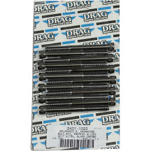 Kit de pernos M-Eight — cárter, negro/cromo