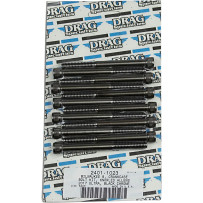 Kit de pernos M-Eight — cárter, negro/cromo