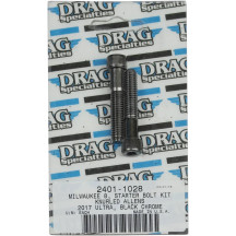 Kit de pernos M-Eight — negro, cromado