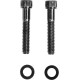 Kit de pernos M-Eight — negro, cromado