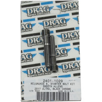 M-Eight Bolt Kit — Black, Chrome