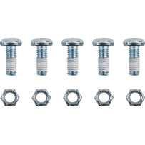 Kit de herrajes para rotor de freno — 3/8"-16, 25.4 mm (1"), Plateado, zincado