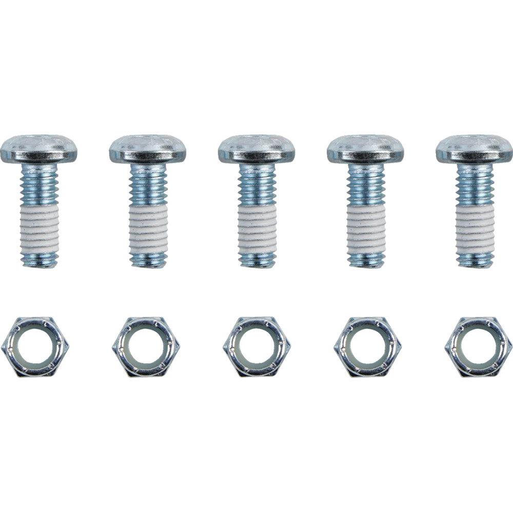 Kit de herrajes para rotor de freno — 3/8"-16, 25.4 mm (1"), Plateado, zincado