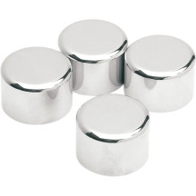 12-Point Caliper Bolt Covers — chrome, 4-pack