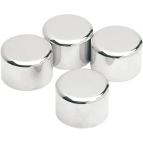 12-Point Caliper Bolt Covers — chrome, 4-pack