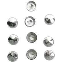 Bolt Covers — 5/16", 10-Pack, Chrome