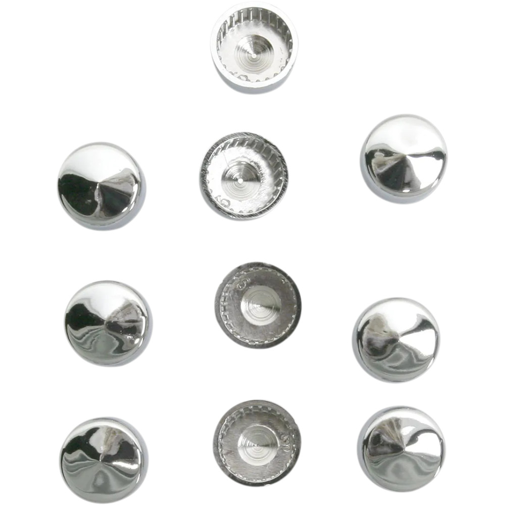 Bolt Covers — 5/16", 10-Pack, Chrome