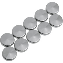 Bolt Covers — 5/16" bolt, 10-pack, chrome