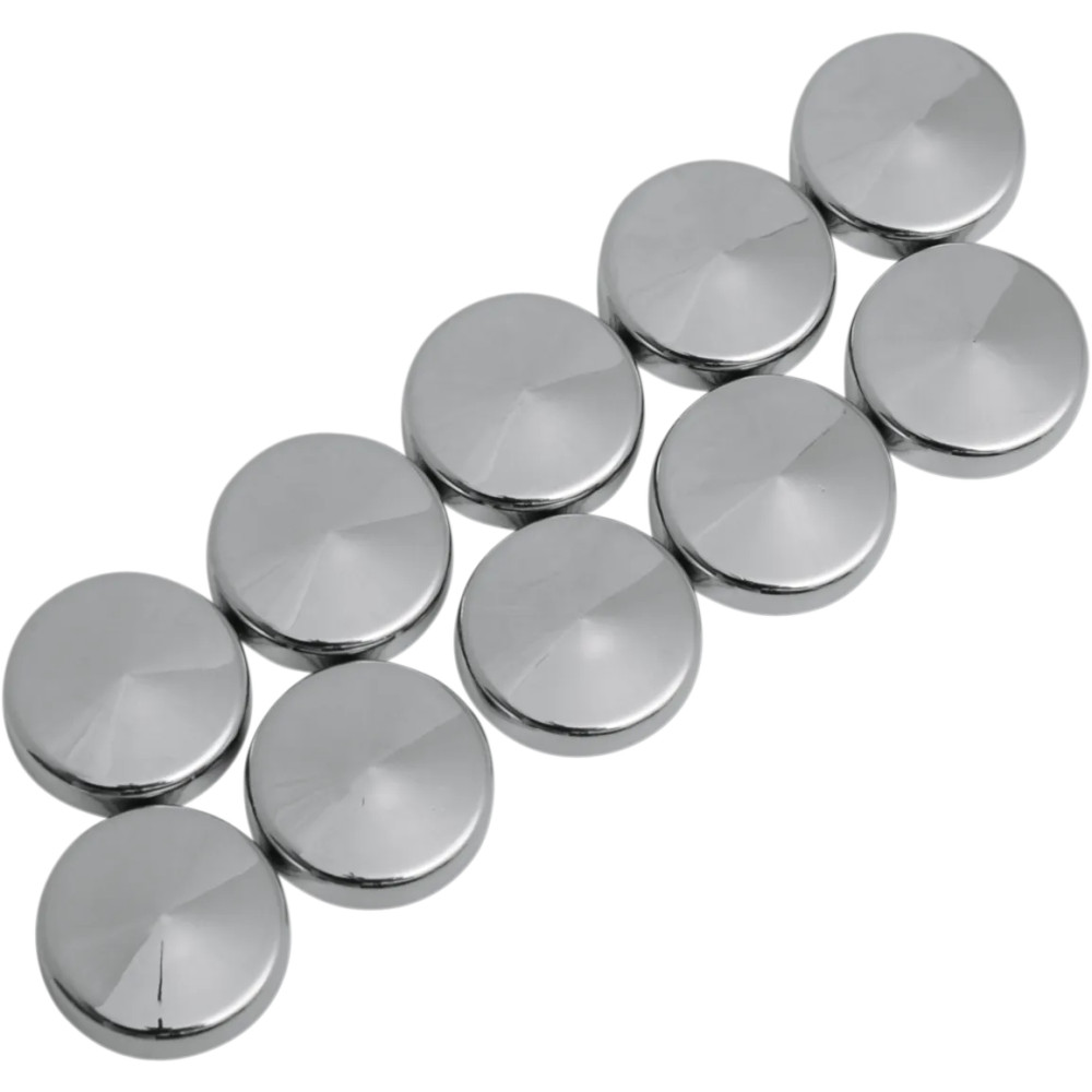 Bolt Covers — 5/16" bolt, 10-pack, chrome