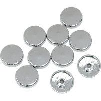 Bolt Covers — 3/8" , 10-pack, Chrome