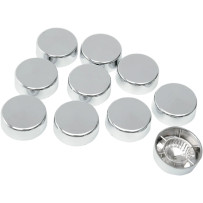 Bolt Covers — 7/16", 10 pack, Chrome