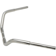 1-1/4" Buffalo Bar Handlebar — 32 mm (1-1/4"), Chrome, Not for stock risers on 883C/1200C