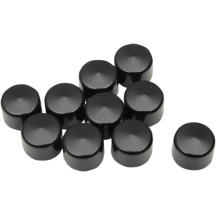 Bolt Covers — 1/4", 10 Pack, Black Matte