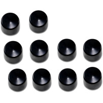 Bolt Covers — 3/8" , 10-pack, matte black
