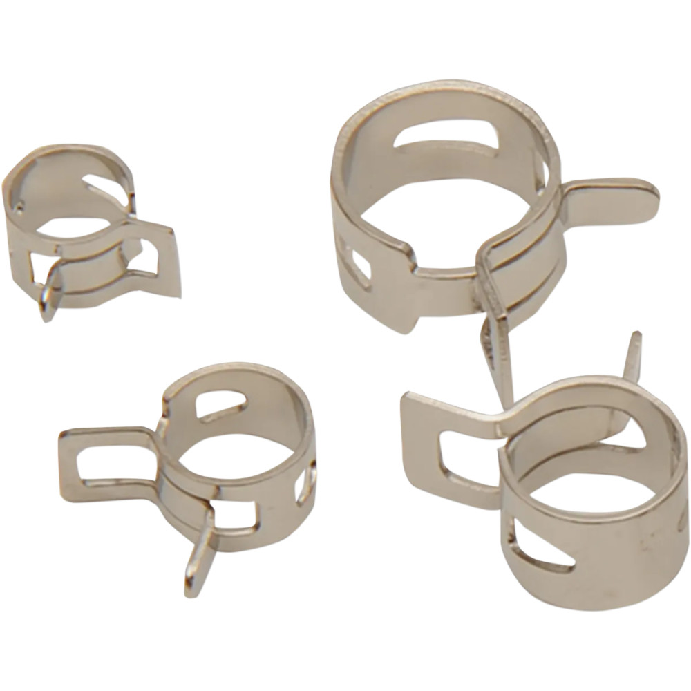 Spring Clamps — 20-pack, Chrome