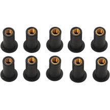 Well Nuts — Black, 10 Pack
