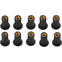 Well Nuts — Black, 10 Pack