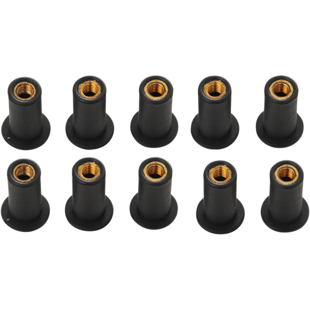 Well Nuts — Black, 10 Pack