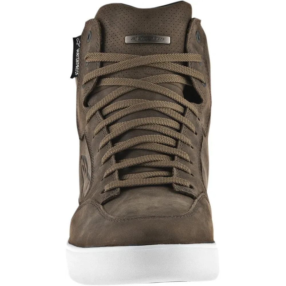 J-6 Waterproof Shoes — EU 42, US 9, Over-ankle fit, Brown