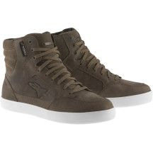 J-6 Zapatos impermeables — EU 43, US 10, ajuste sobre el tobillo, marrón