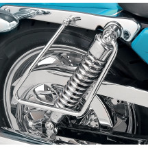 Chrome Saddlebag Support Brackets — Kit, Left/Right