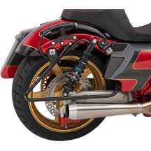 Saddlebag Support Brackets — S77-0138, Chrome