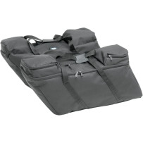 Saddlebag Liners — Black, fits '93-'13 HD OEM hard saddlebags and Drag extended saddlebags except FLD