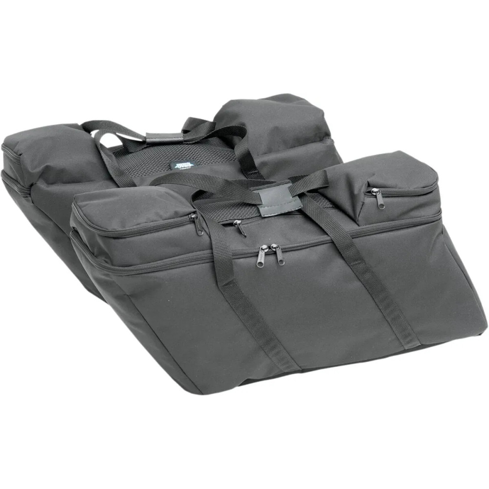 Saddlebag Liners — Black, fits '93-'13 HD OEM hard saddlebags and Drag extended saddlebags except FLD