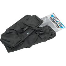 Saddlebag Liners — Black, fits '93-'13 HD OEM hard saddlebags and Drag extended saddlebags except FLD