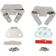 Replacement Saddlebag Mount Kit — Chrome