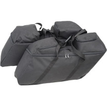 Saddlebag Liners — Black, Pair