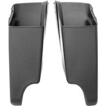 4" Extended OEM-Style Saddlebags — 30" L, 16-1/2" H, 14-1/2" W, Left mount, Black