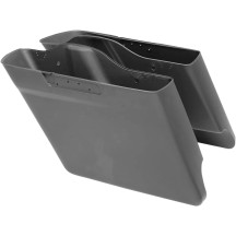 4" Extended OEM-Style Saddlebags — 30" L, 16-1/2" H, 14-1/2" W, Left mount, Black