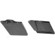 4" Extended OEM-Style Saddlebags — 30" L, 16.5" H, 14.5" W, left mount, black