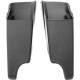 4" Extended OEM-Style Saddlebags — 30" L, 16.5" H, 14.5" W, left mount, black