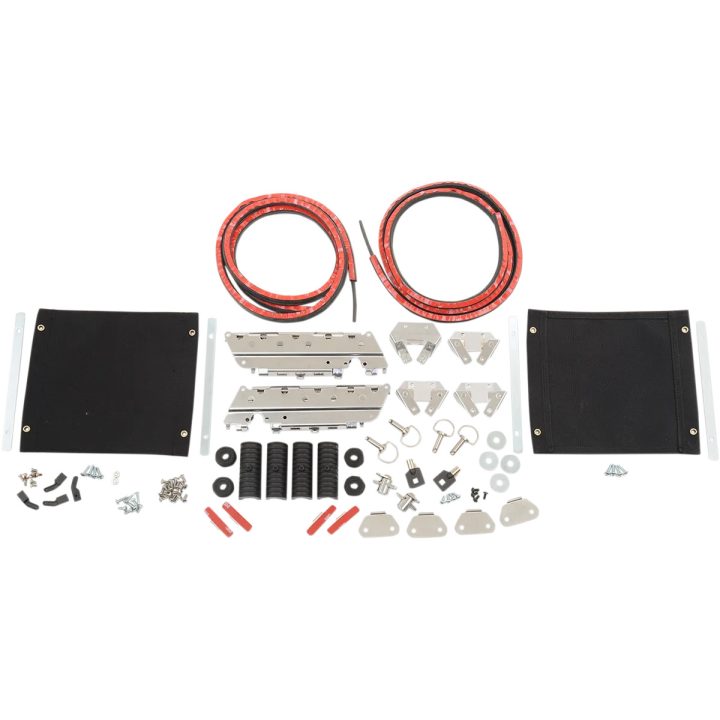 Saddlebag Hardware Kit — Chrome