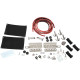 Saddlebag Lid Hardware Kit — Black, Silver