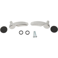Replacement Saddlebag Lid Handle Kit — Chrome