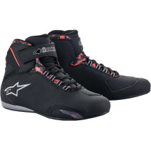 Sektor Waterproof Shoes — US 8, Over-Ankle, Black/Gray/Red