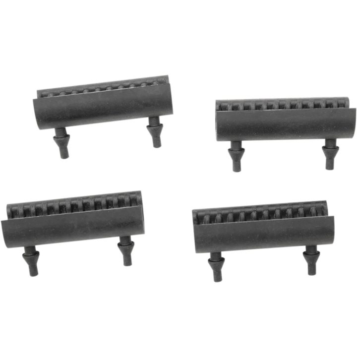 Replacement Saddlebag Lid Cushions — Black, 4-pack