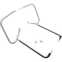 Saddlebags Guards/Support Kit — Chrome
