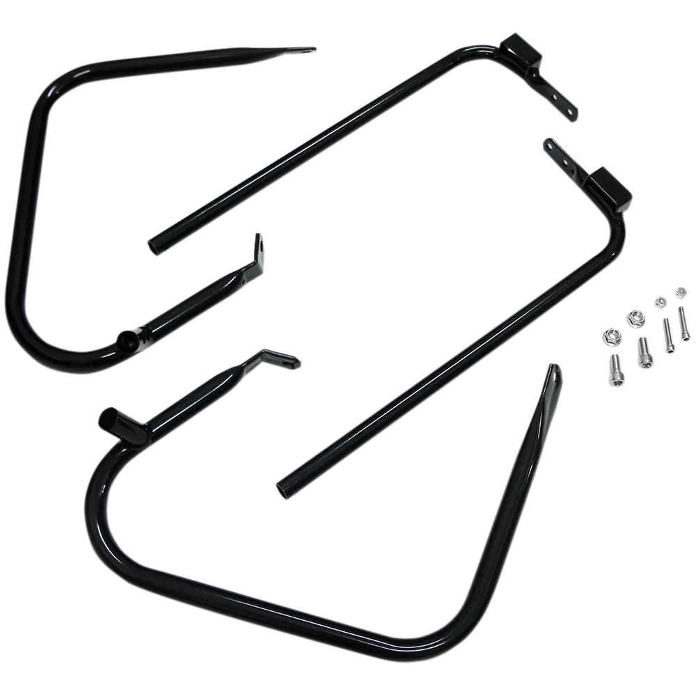 Saddlebags Guards/Support Kit — Black