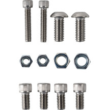 Saddlebag Guard/Side Rail Kits — Chrome